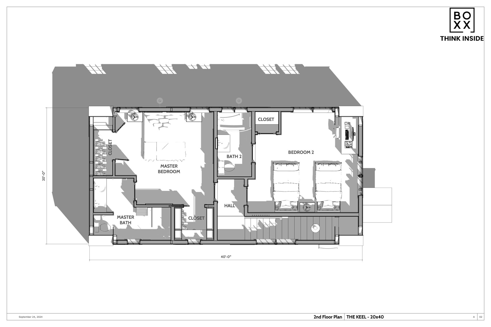 The Keel — second floor plan
