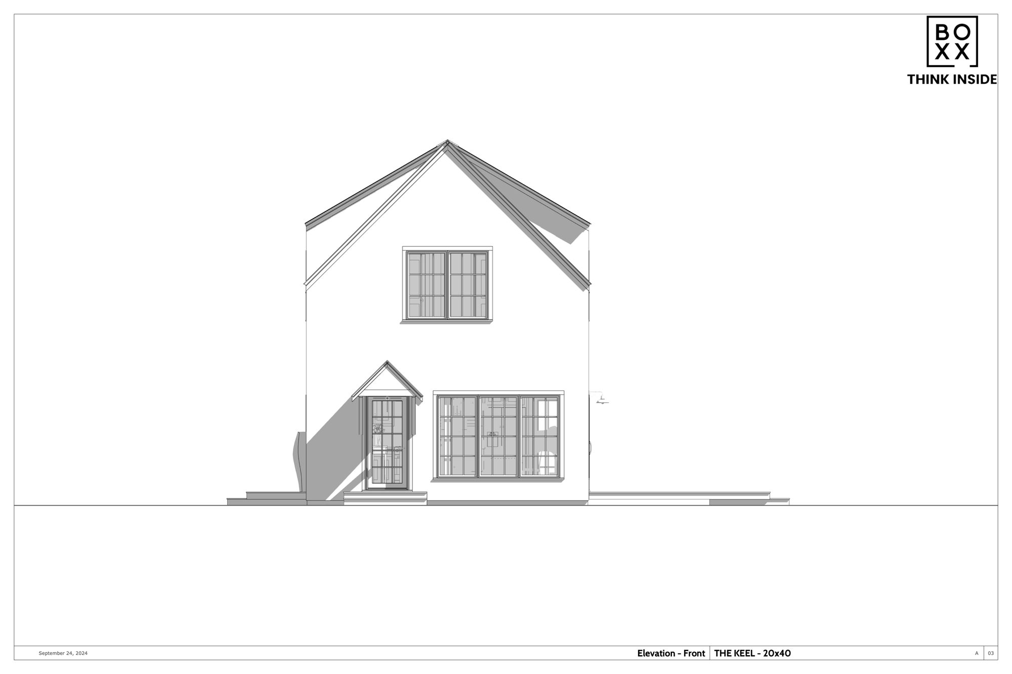 The Keel — front elevation