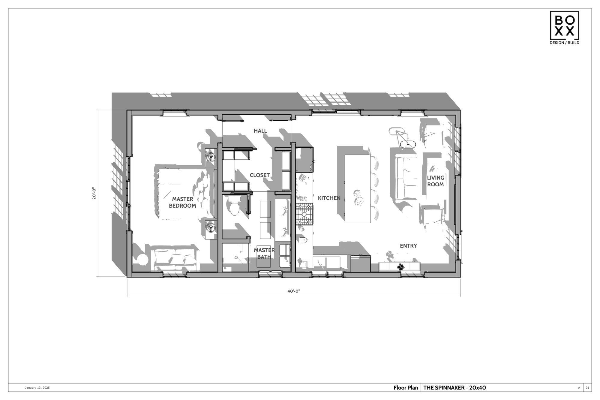 The Spinnaker — floor plan